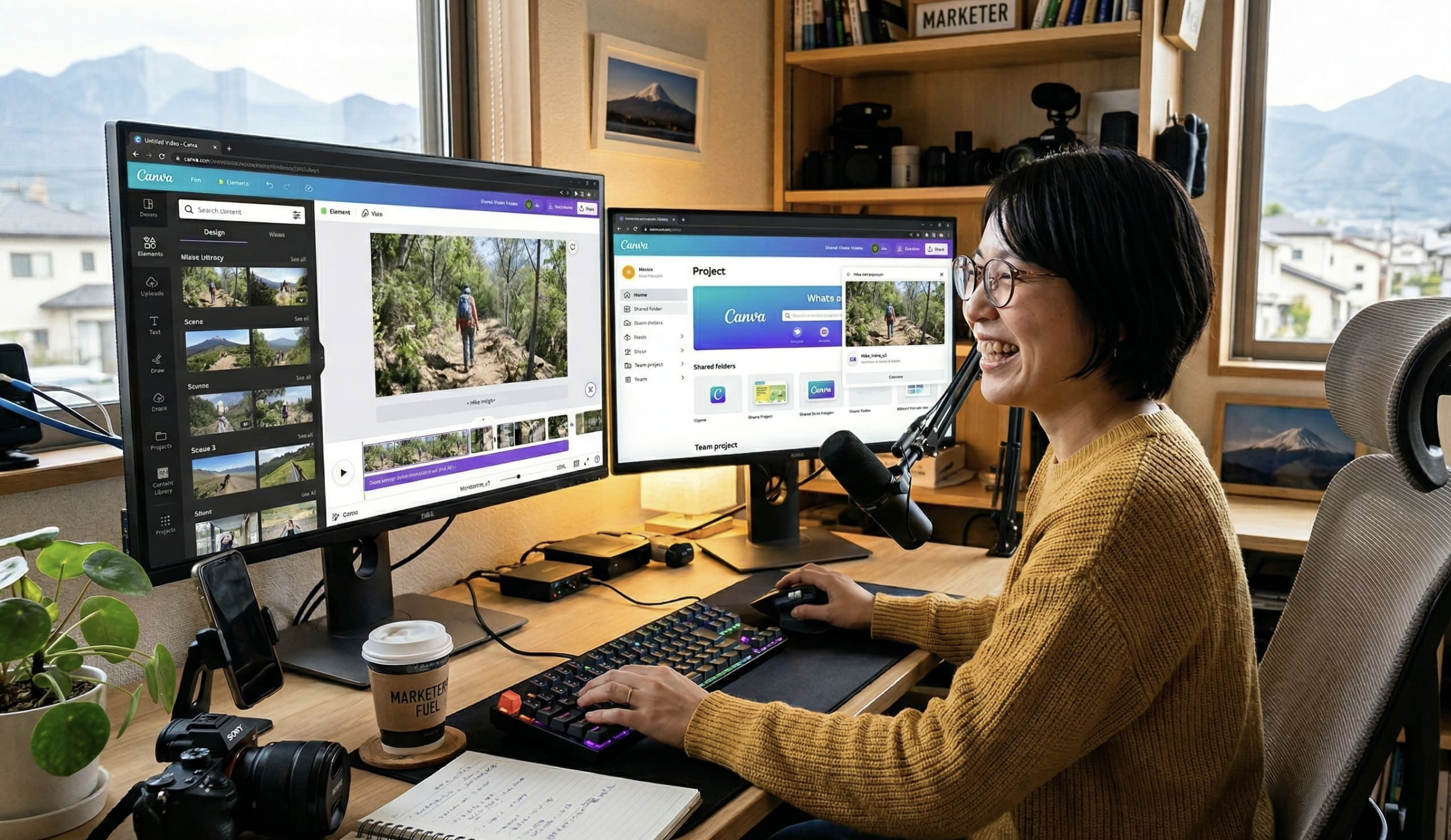ワンオペマーケターのためのSNS動画術企画からアップまで30秒動画を1時間で自力でつくるのサムネイル