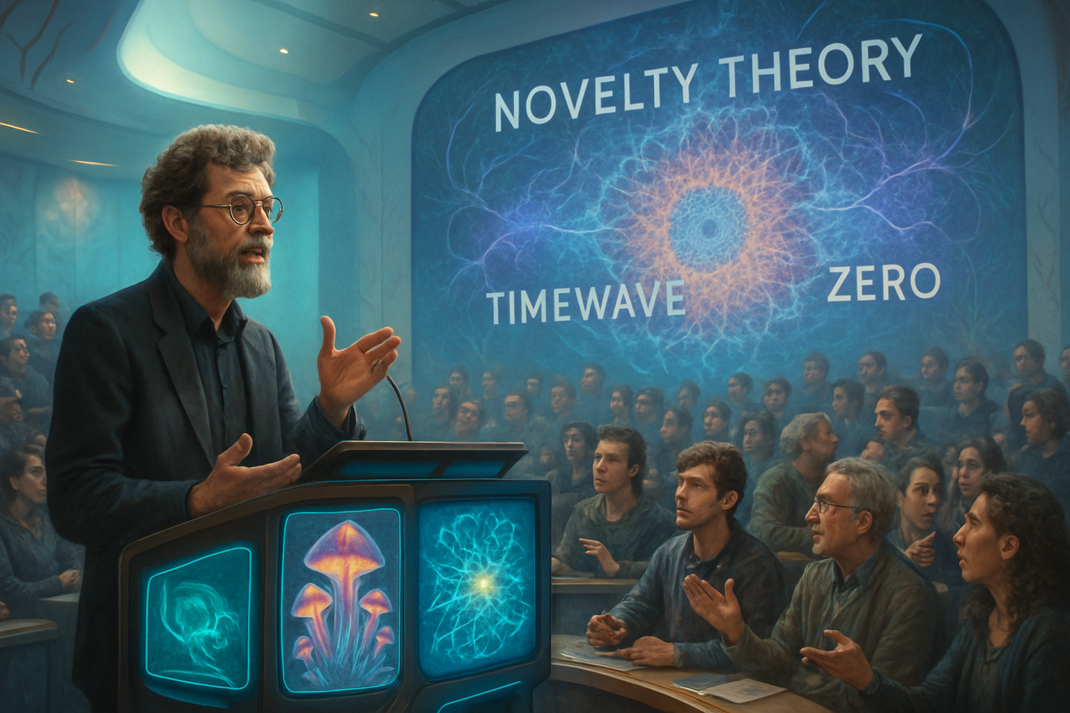 タイムウェーブ・ゼロは終わっていなかった？ テレンス・マッケナが2026年に語る「AIという鏡」と「キノコのささやき」のサムネイル