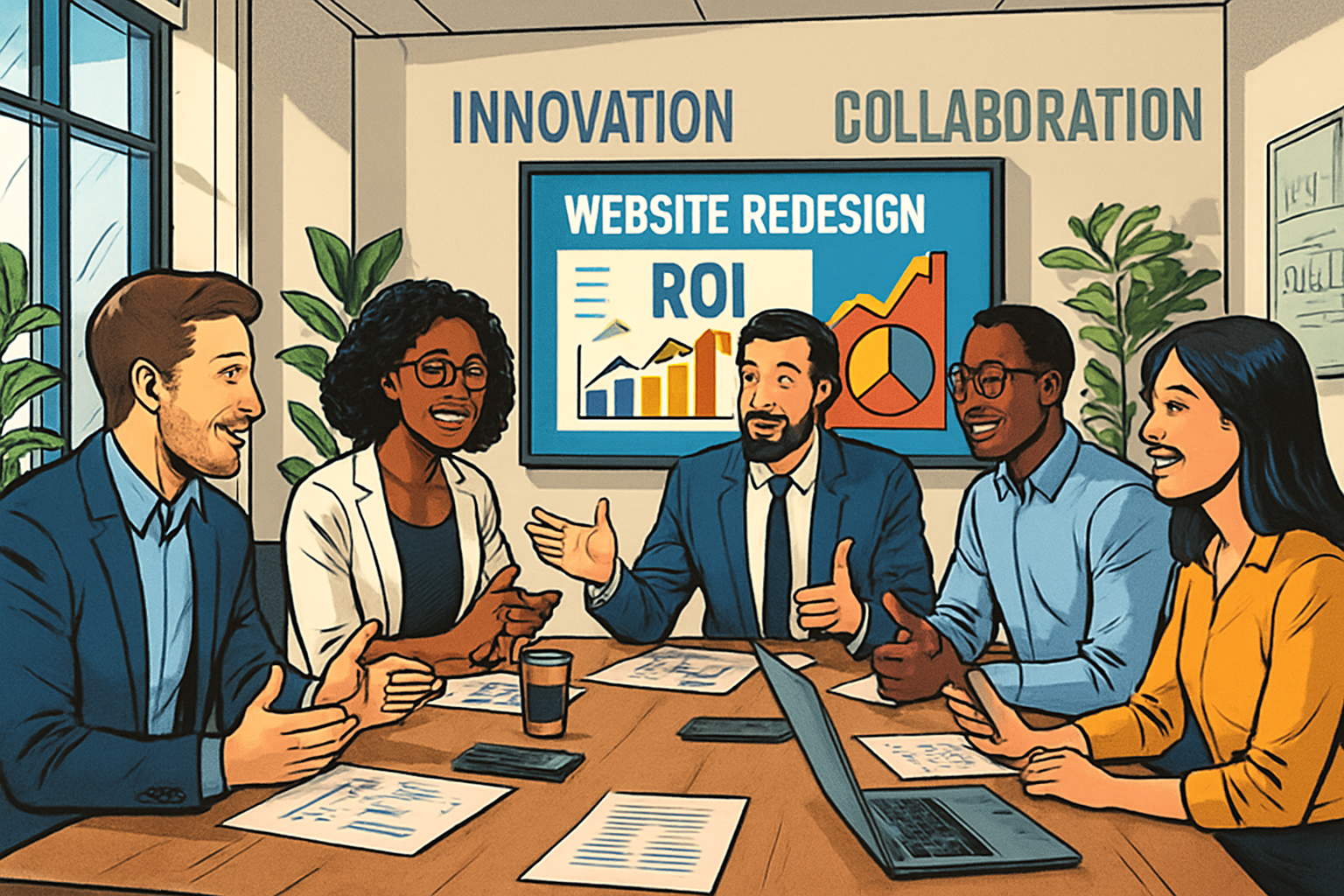 Webリニューアルを「費用」で終わらせない。経営層を動かす投資対効果（ROI）の正攻法のサムネイル