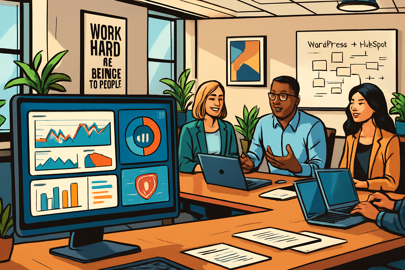 「無料」のWordPressが、実は高くつく理由。HubSpot移行で実現する「攻め」のセキュリティ投資のサムネイル