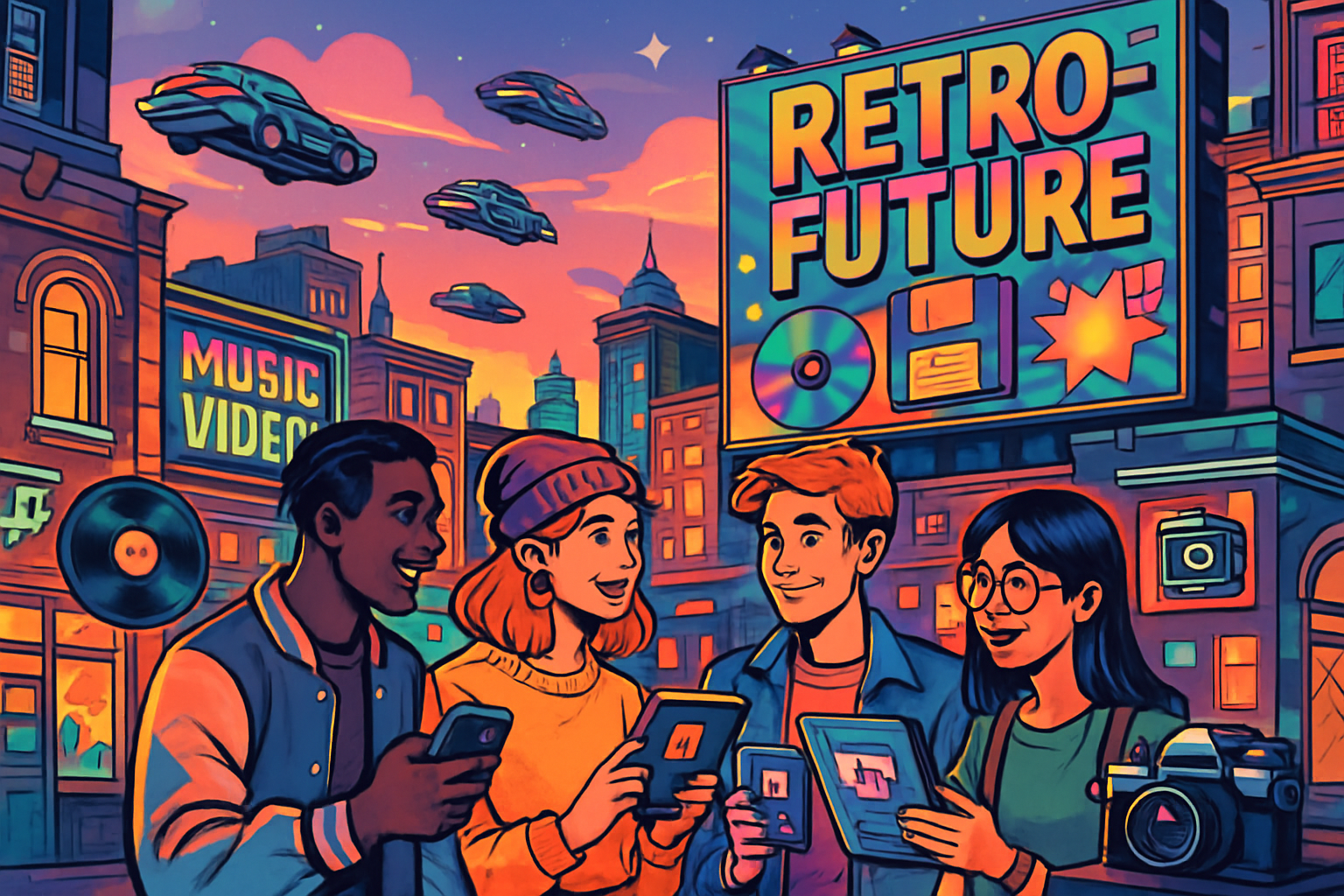 Z世代に響く企業イメージとは？レトロフューチャーが切り開く新たな可能性のサムネイル