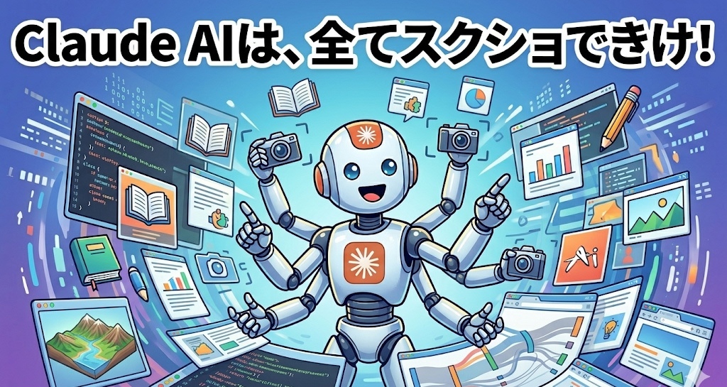 Claude AIへの質問は、スクショして聞け。のサムネイル