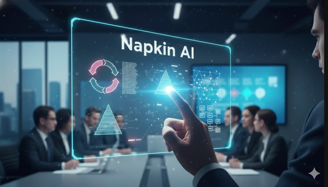 デザインは「作る」から「選ぶ」時代へ。2026年、Napkin AIが全ビジネスパーソンとデザイナーにもたらす破壊的創造のサムネイル