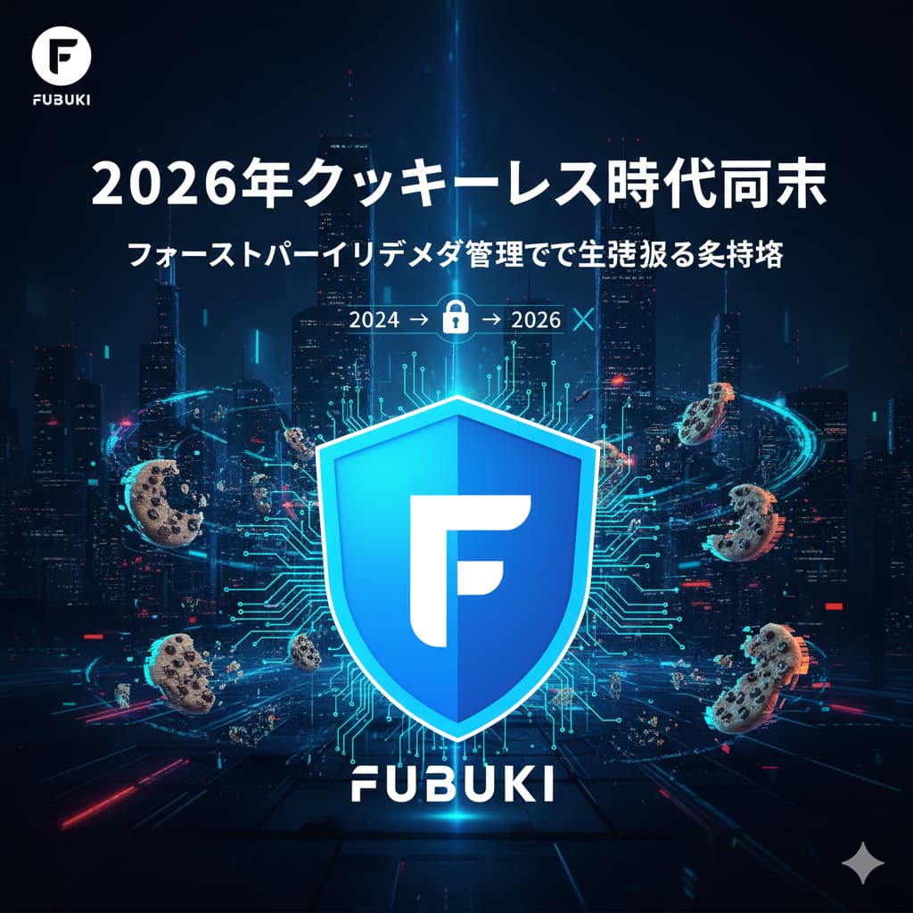 2026年クッキーレス時代到来！ファーストパーティデータ管理で生き残る戦略とは？のサムネイル